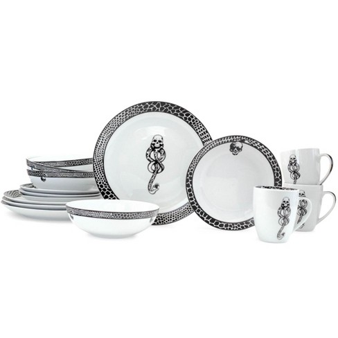 Ukonic Ceramic Dinnerware Set - Service for 4