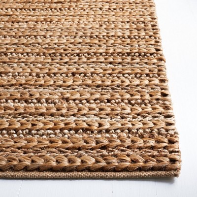 Handwoven Natural Jute 10' x 14' Reversible Area Rug