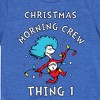Boys' - The Cat in the Hat - Christmas Morning Crew Thing 1 Short Sleeve Graphic T-Shirt - 2 of 4