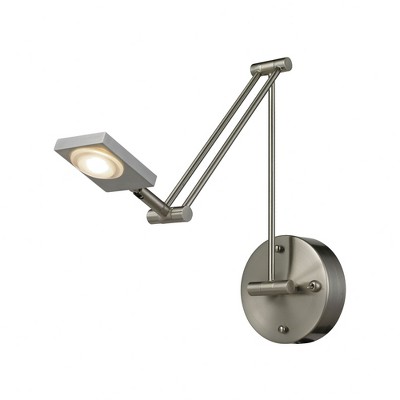 Elk Home Reilly 1 - Light Swing Arm Lamp in  Brushed Nickel