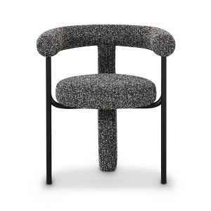 TOV Furniture Synn Performance Boucle Dining Chair in Black - 1 of 4