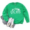 Simply Sage Market Women's Graphic Sweatshirt Hike More Worry Less - 3 of 3