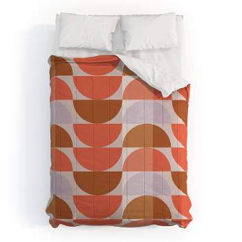 Deny Designs ThirtyOne Illustrations Plum and Tangerine Comforter Set Various Colors