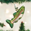 Old World Christmas 2.0 Inch Alpine Rainbow Trout Ornament Lake Fishing Tree Ornaments - 2 of 3