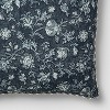Square All over floral Navy Floral - Threshold™ Design with Studio McGee - 3 of 4