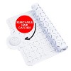 Cameo Non-Slip Bathtub mat, w/Removable Hair Catcher, 35" x 15",  Shower Mat with Suction Cups and Water Drain Holes, BPA, LaTeX, Phthalate Free - 4 of 4