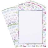 Paper Junkie 96 Sheets Handprints Stationery Paper for Party Invitation Cards, A4 Letter Size 8.5 x 11