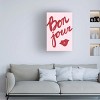 Athene Fritsch  'Bonjour Lip' Canvas Art - 3 of 4
