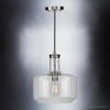 Urban Ambiance Luxury Luxe Industrial Pendant Light,  14"H x 12.25"W,  Brushed Nickel Finish, UHP3720 - 3 of 4