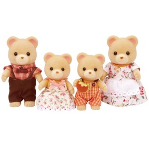 Calico Critters Cuddle Bear Family, Set of 4 Collectible Doll Figures - 1 of 3