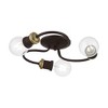 Livex Lighting Bromley 3 - Light Flush Mount in  Bronze/Antique Brass - 3 of 4