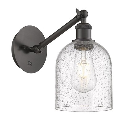 Bella - 1 Light Arm Adjusts Up and Down Wall Sconce In Industrial Style-9.5 Inches Tall and 5.5 Inches Wide