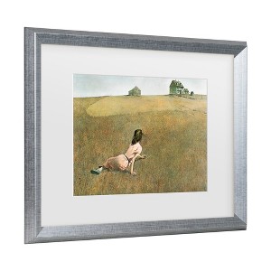 Trademark Fine Art - Andrew Wyeth 'Christinas World' Matted Framed Art - 1 of 3