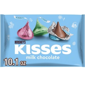 HERSHEY'S Kisses Milk Chocolate Easter Candy - 10.1oz - 1 of 4