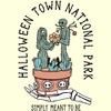 Men's The Nightmare Before Christmas Halloween Town National Park T-Shirt - 2 of 4