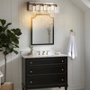 DORESshop 24 in. 4-Light Brushed Nickel Integrated LED Bathroom Vanity Light Fixture Dimmable with White/Neutral/Warm Light - 4 of 4