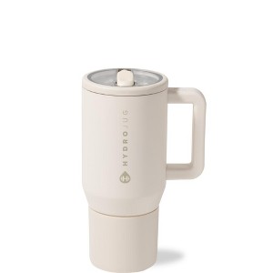 HydroJug Traveler - Water Bottle with Handle & Flip Straw - Leak Resistant Tumbler, Insulated, Stainless Steel & Rubber Base - 1 of 4