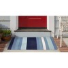 Liora Manne Sorrento Stripes Indoor/Outdoor Rug.. - 2 of 4
