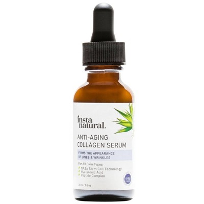 InstaNatural Anti-Aging Collagen Facial Serum – 1 fl oz
