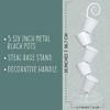 Esterno Hanging Flower Pot Tiered Stand; Metal Outdoor Stacking Planter - 3 of 4