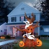 Joyfy 8 FT Halloween Inflatable Outdoor Decorations, Scary Tree with Ghost Pumpkin and Tombstone Inflatables with LEDs for Yard Garden Lawn Decoration - 4 of 4