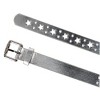 CTM Women's Metallic Star Notch Belt - 2 of 4
