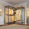 VIPEK Classic L6 Heavy Duty Clothes Rack L Shape Clothing Rack 5-Tier Wire Garment Rack Freestanding Closet, Max Load 850LBS - 2 of 4