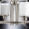 Urban Ambiance Luxury Contemporary Chandelier,  28.5"H x 28"W,  Brushed Nickel Finish, UHP2021 - 4 of 4