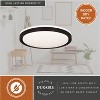 VAXCEL Ellie 16.25-in W Integrated LED Bronze Contemporary Flush Mount Ceiling Light Fixture - 4 of 4