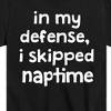 Boys' - Instant Message - I Skipped Naptime Short Sleeve Graphic T-Shirt - 2 of 4