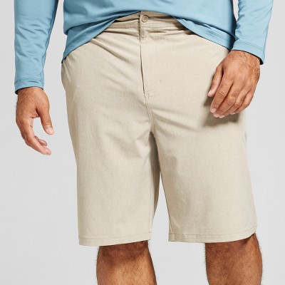 big mens khaki shorts