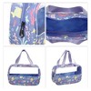 Unique Bargains Women's Durable Makeup Bag Purple 3 Pcs - 3 of 4