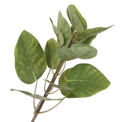 Elegant 6' Green Potted Faux Cotinus Coggygria Floor Plant