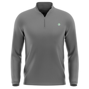 Men's Norfolk State University Adult Active Sport 1/4 Zip Pullover Left Chest Logo - 1 of 4