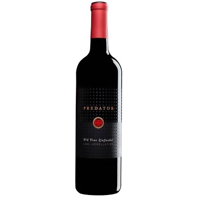 Predator Old Vine Zinfandel Wine - 750ml Bottle