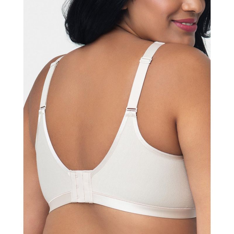 Curvy Couture  Women's Cotton Luxe Unlined Wireless Bra, 3 of 8