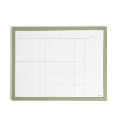 U Brands 17&#34;x22&#34; Modern Wall Organizer Dry Erase Calendar Forest Fog_3