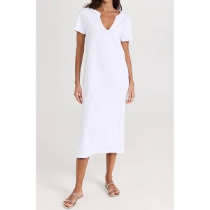 Women's EASY TEE SLUB DRESS - LNA - 1 of 4