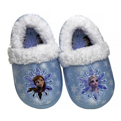 collegegeld Subtropisch Begrip Disney Girls Frozen Slippers - Blue, 11-12 : Target