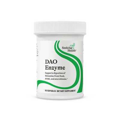 Seeking Health Histamine Digest - Formerly Histamine Block, DAO Enzyme Supplement for Histamine Food Intolerance, Vegetarian*