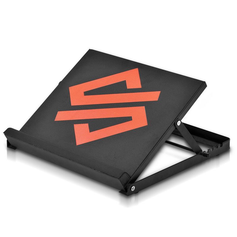 SQUATZ Steel Slant Board and Calf Stretcher - Black, 1 of 8