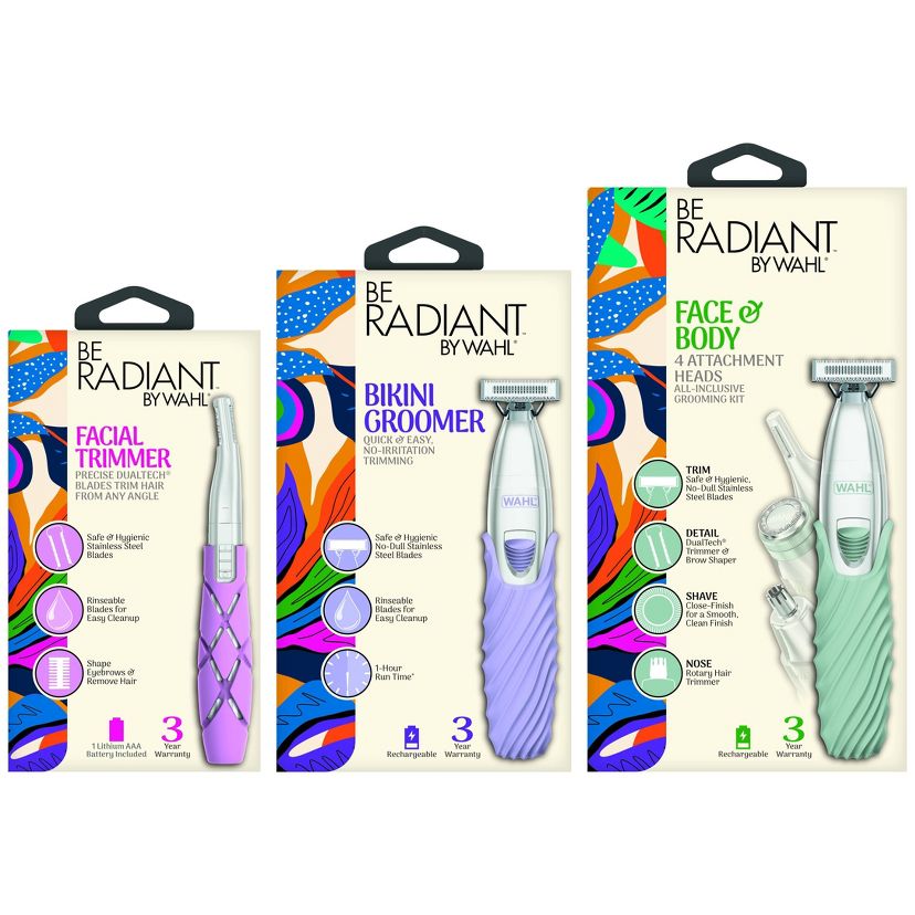 Wahl Be Radiant Electric Shaver Collection