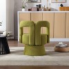NicBex 360 Degree Swivel Chair Cuddle Barrel Accent Chair Upholstered Armchair for Living Room, Bedroom, Office - 2 of 4