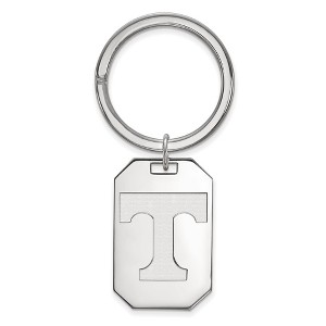 Black Bow Jewelry Sterling Silver Tennessee Volunteers NCAA Key Chain - 1 of 3