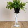 Storied Home Cast Iron Rabbit Pillar Candle Holder - 2 of 4