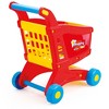 Dolu My Pretend Play Shopping Cart Toddler Push Toy for Kids Ages 2 and Up, Red - 2 of 4