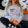 Simply Sage Market Women's Graphic Sweatshirt Purple 100% That Witch - 2 of 4
