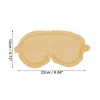Unique Bargains Soft Flowers Style Sleep Mask 1 Pc - 4 of 4