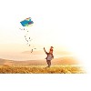 House of Marbles Small Pocket Kite, 20 x 12 inches, Portable Kite, Assorted Colors, Ages 8+ - 3 of 3