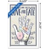 Trends International Palmistry Framed Wall Poster Prints - 3 of 4